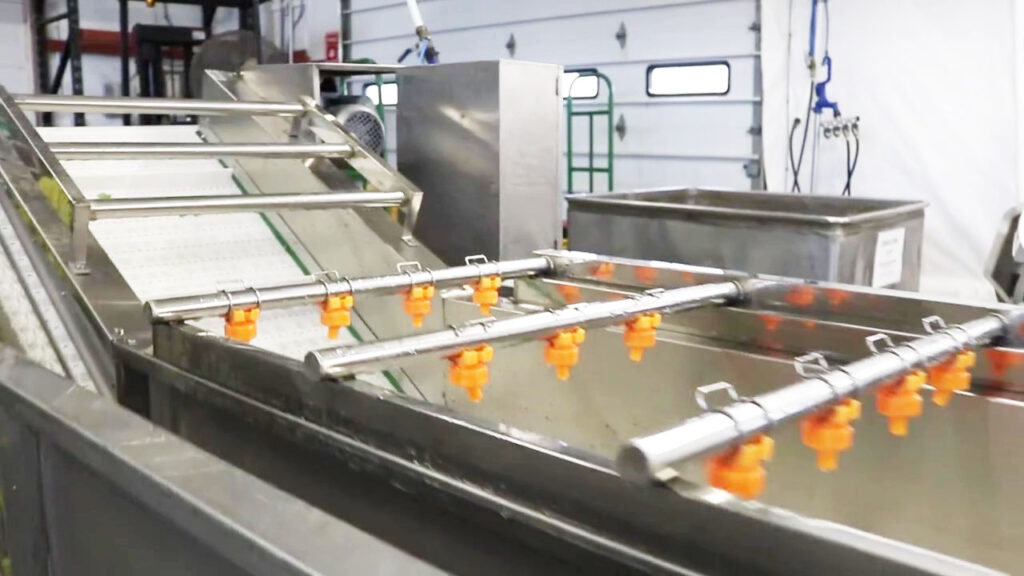 industrial air bubble vegetable washing machine