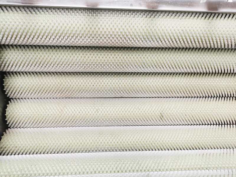 potato washing machine with 9pcs brushes