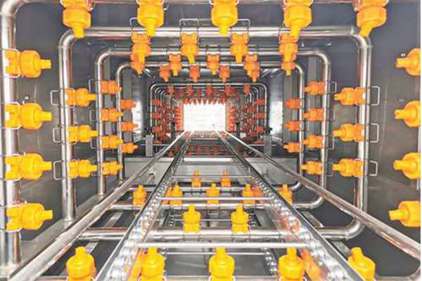 how crate washer works